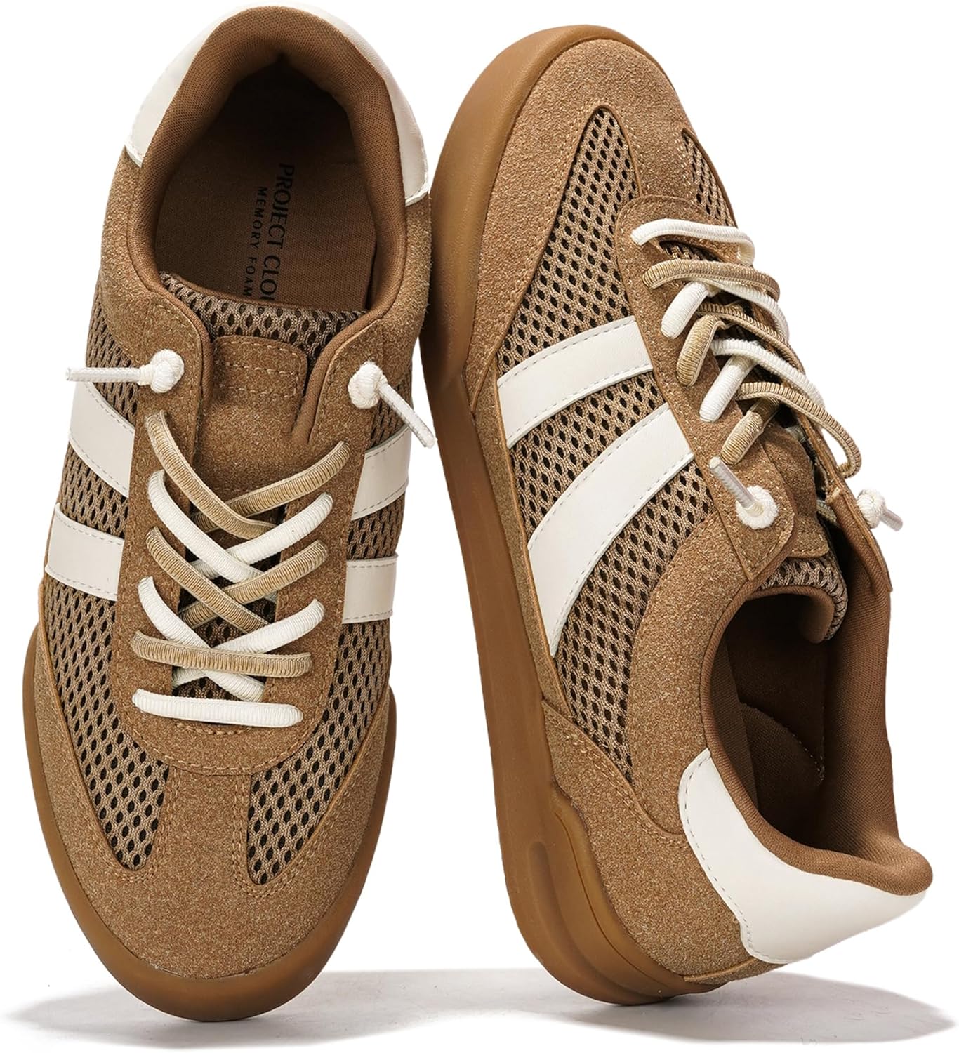 Project Cloud Genuine Leather Casual Sneakers for Women Comfort