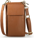 BULL GUARD Crossbody Leather Wallet Phone Purse - Secure Everyday