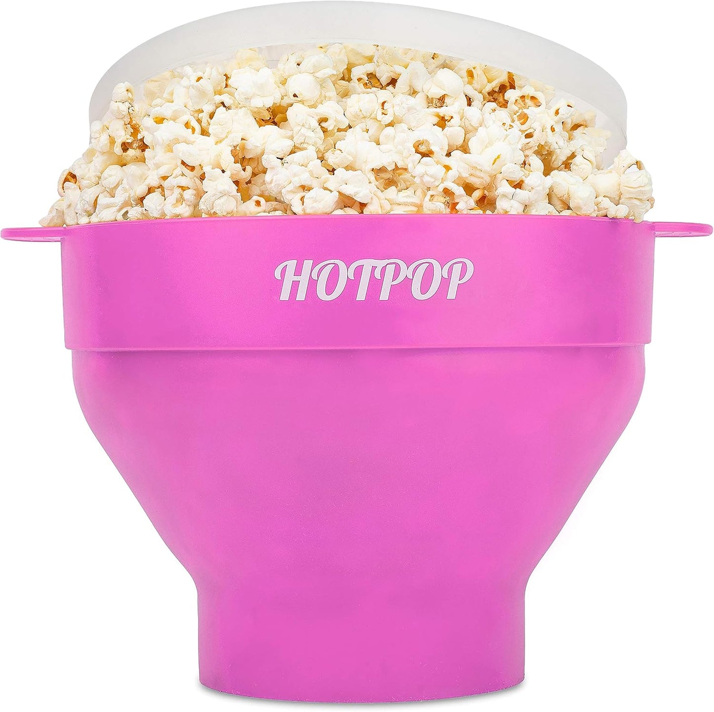 HOTPOP Pink Silicone Popcorn Popper