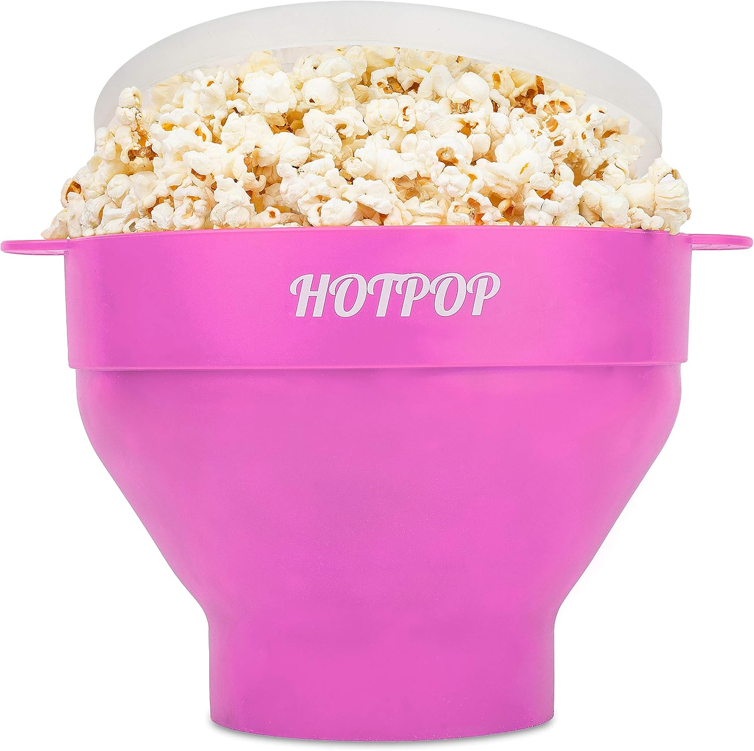 HOTPOP Pink Silicone Popcorn Popper
