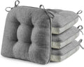 puredown Chair Cushions for Dining Chairs - Tufted Memory Foam Comfort