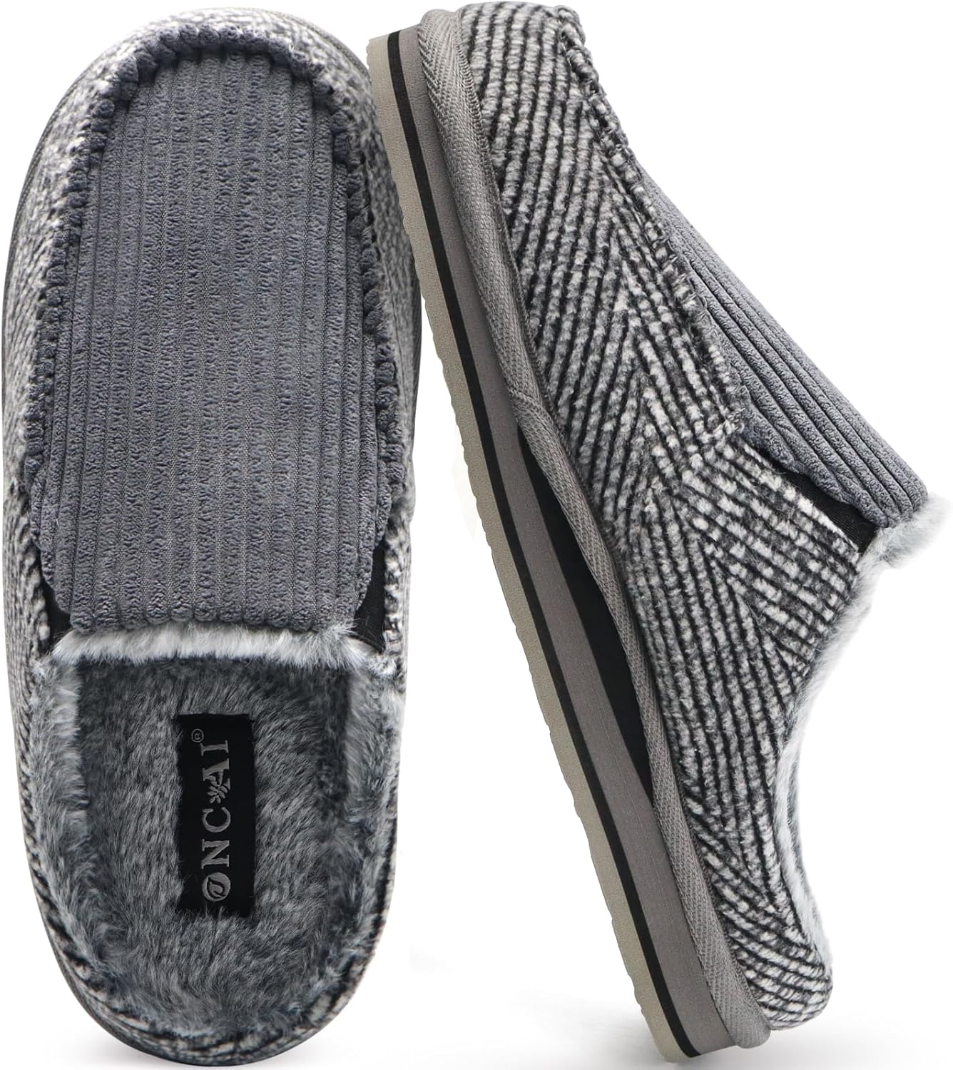 ONCAI Mens Clog Slippers with Arch Support and Memory Foam