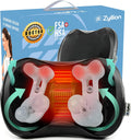 Zyllion Shiatsu Back and Neck Massager with Heat - Deep Tissue Relief