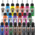 Hawink Tattoo Ink Color Set 1 oz 21 Colors Pigment Kit - Versatile