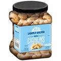 Lightly Salted Cashews 24 Ounce Jar - Fresh Roasted Snack