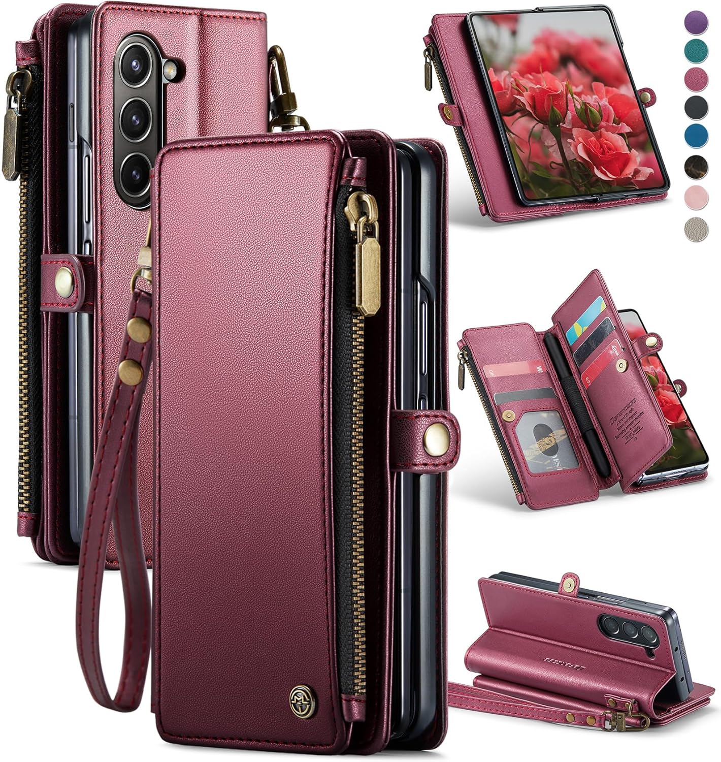 Defencase Wallet Case for Samsung Galaxy Z Fold 6 with RFID Blocking
