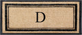 Large 30x60 Coir & Rubber Monogrammed Door Mat - Thick, Durable