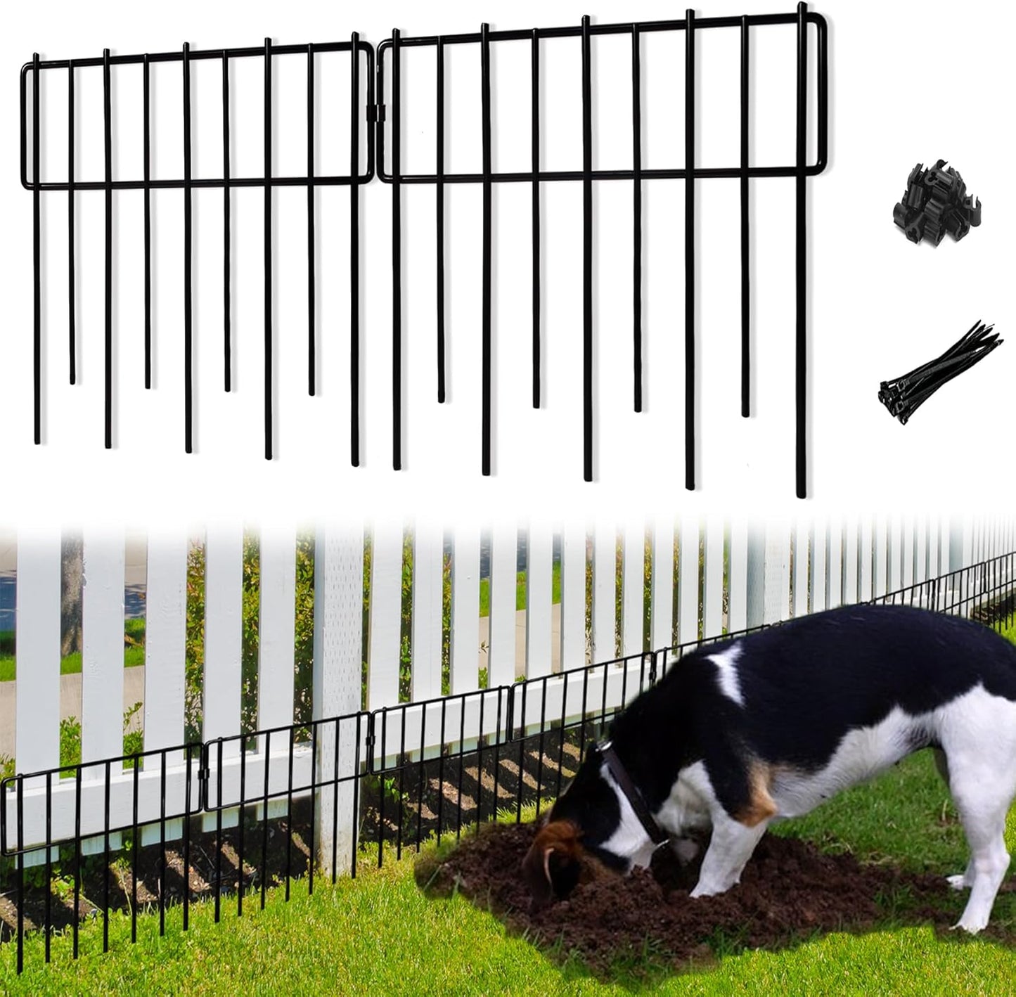 Rustproof Animal Barrier Fence - Protect Your Garden!