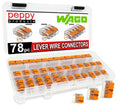 WAGO 221 Lever Nuts 78pc Compact Splicing Connector Assortment