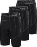 Roadbox Youth Boys Compression Shorts for Sports and Comfort