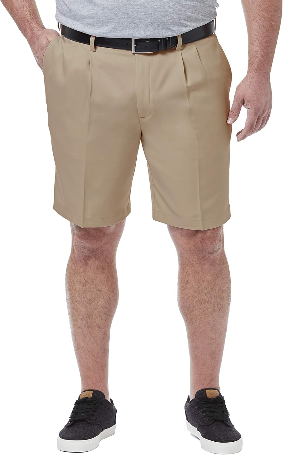 Haggar Men's Cool 18 Pro Golf Performance Shorts for Comfort