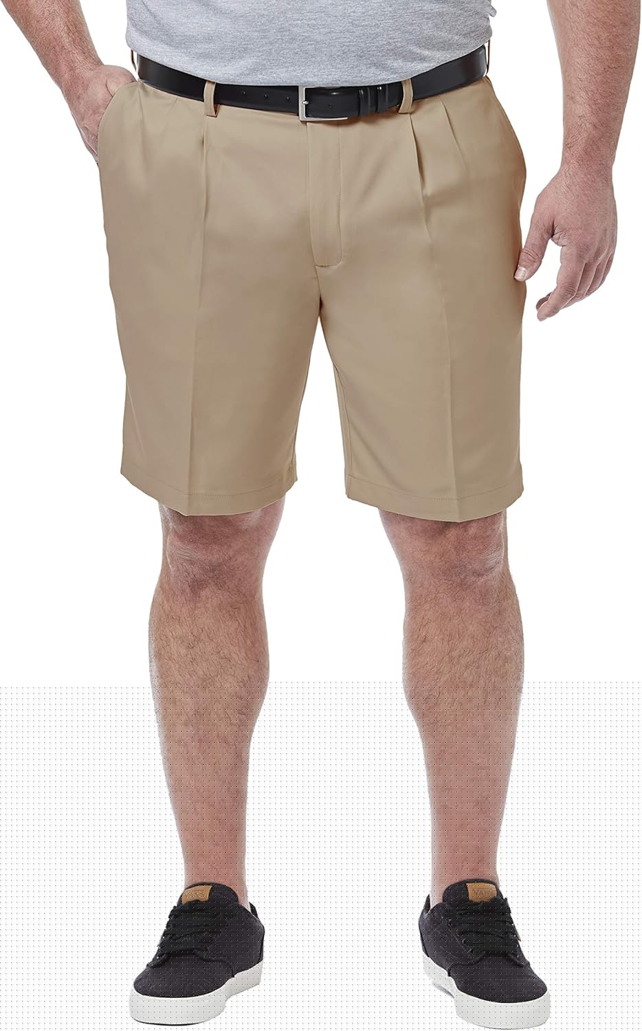 Haggar Men's Cool 18 Pro Golf Performance Shorts for Comfort