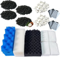 38 Pack Filter Media Kit for Fluval 306/307 Canister Filters