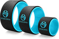 Yoga Wheel Set - Strongest & Most Comfortable 3 Pack for Back Pain