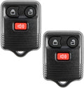 KeylessOption 3-Button Key Fob Replacement for Ford F-Series & SUVs