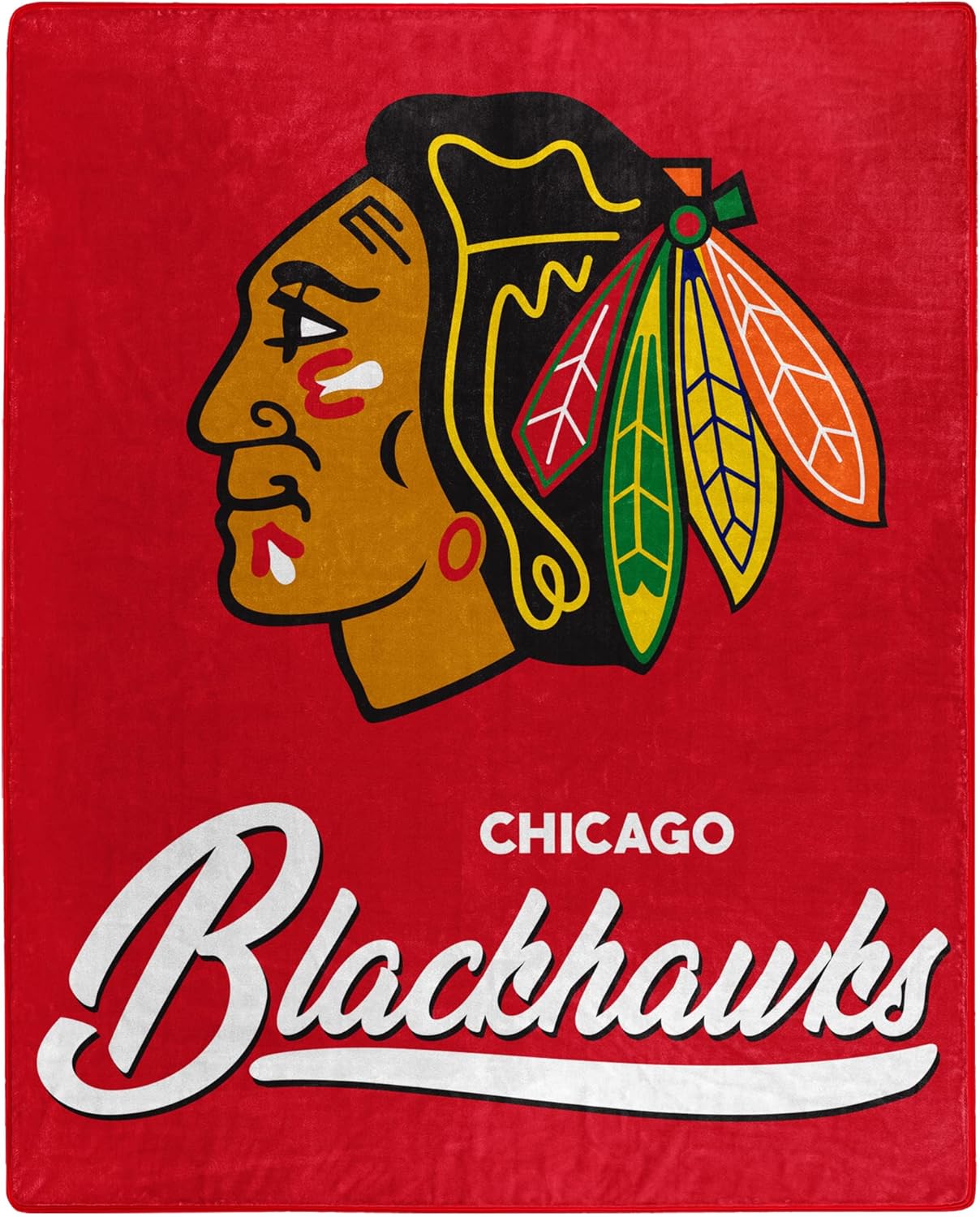 Northwest NHL Unisex-Adult Raschel Throw Blanket for Fans