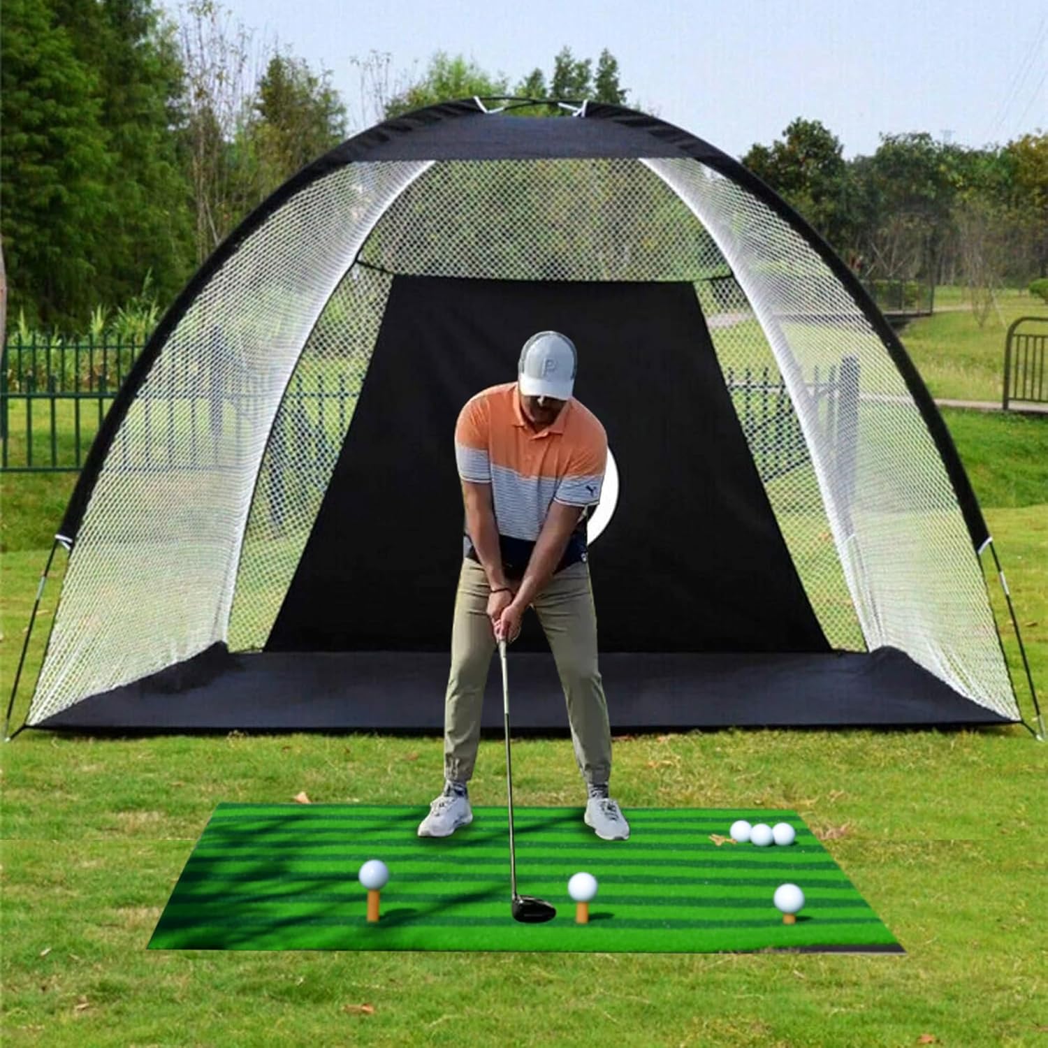 Premium Golf Practice Set - Improve Your Swing Anywhere!
