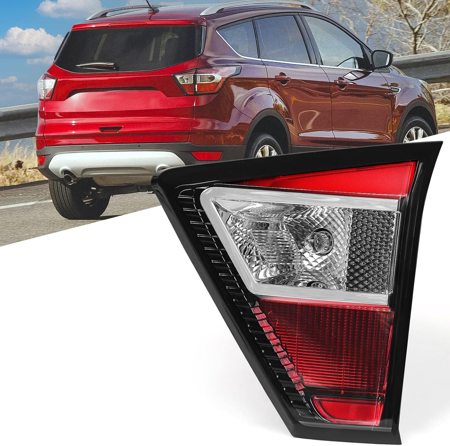 FIONE Taillight Assembly for Ford Escape 2017 2018 2019 Models
