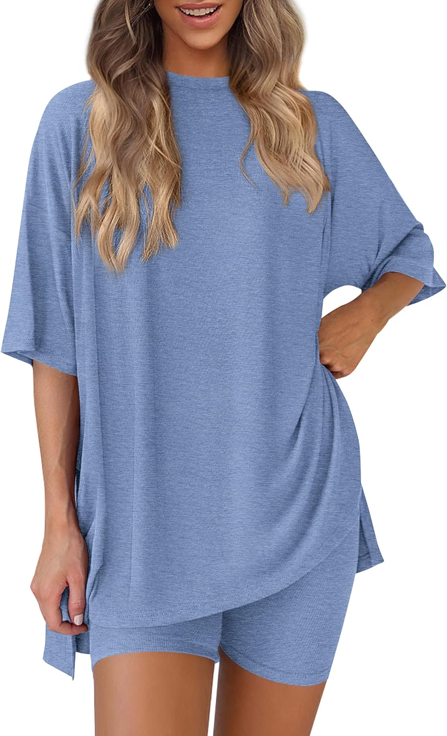 PRETTYGARDEN Women's Two Piece Lounge Set for Summer Travel