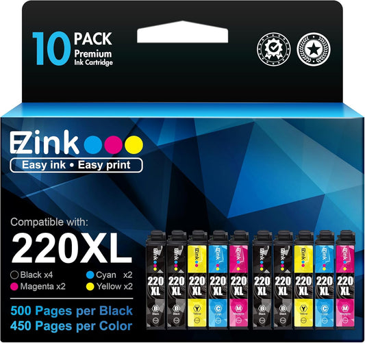 Epson 220XL Ink Cartridge Replacement 10Pack
