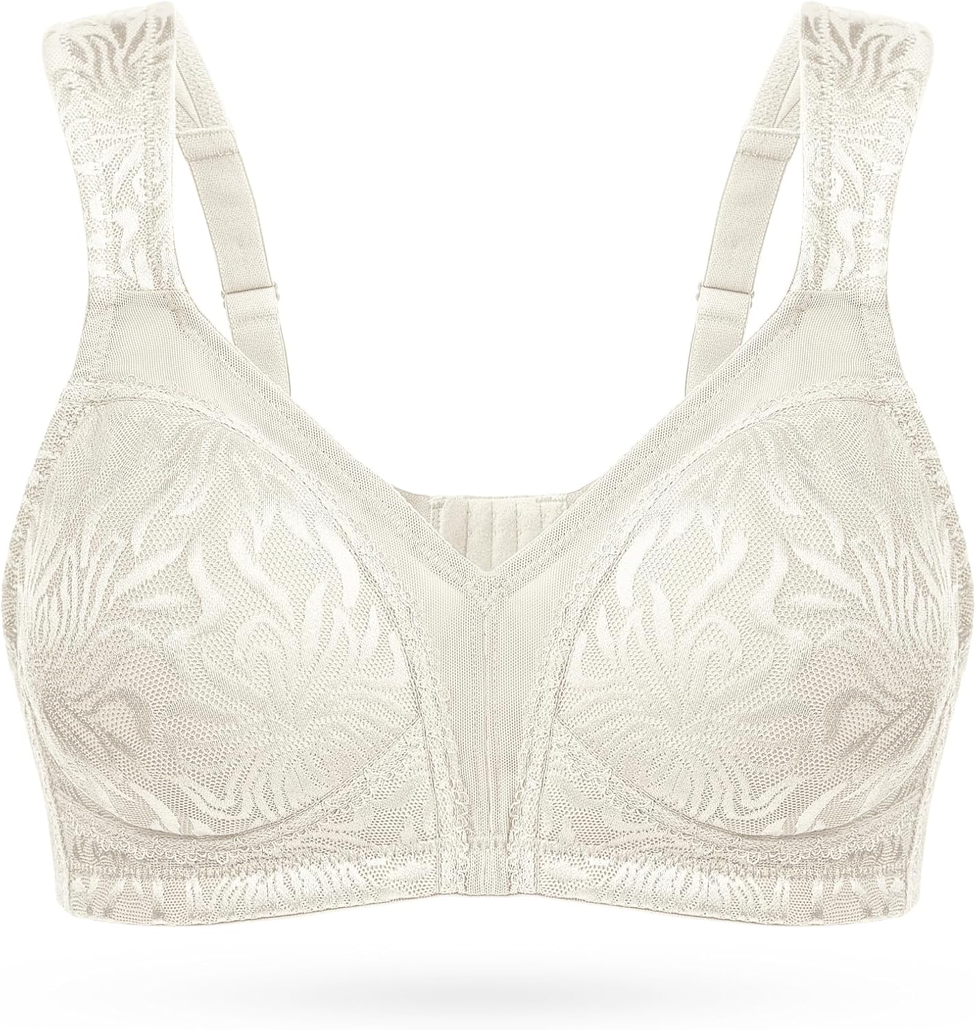 Wingslove Women's Full Coverage Non Padded Comfort Minimizer Bra