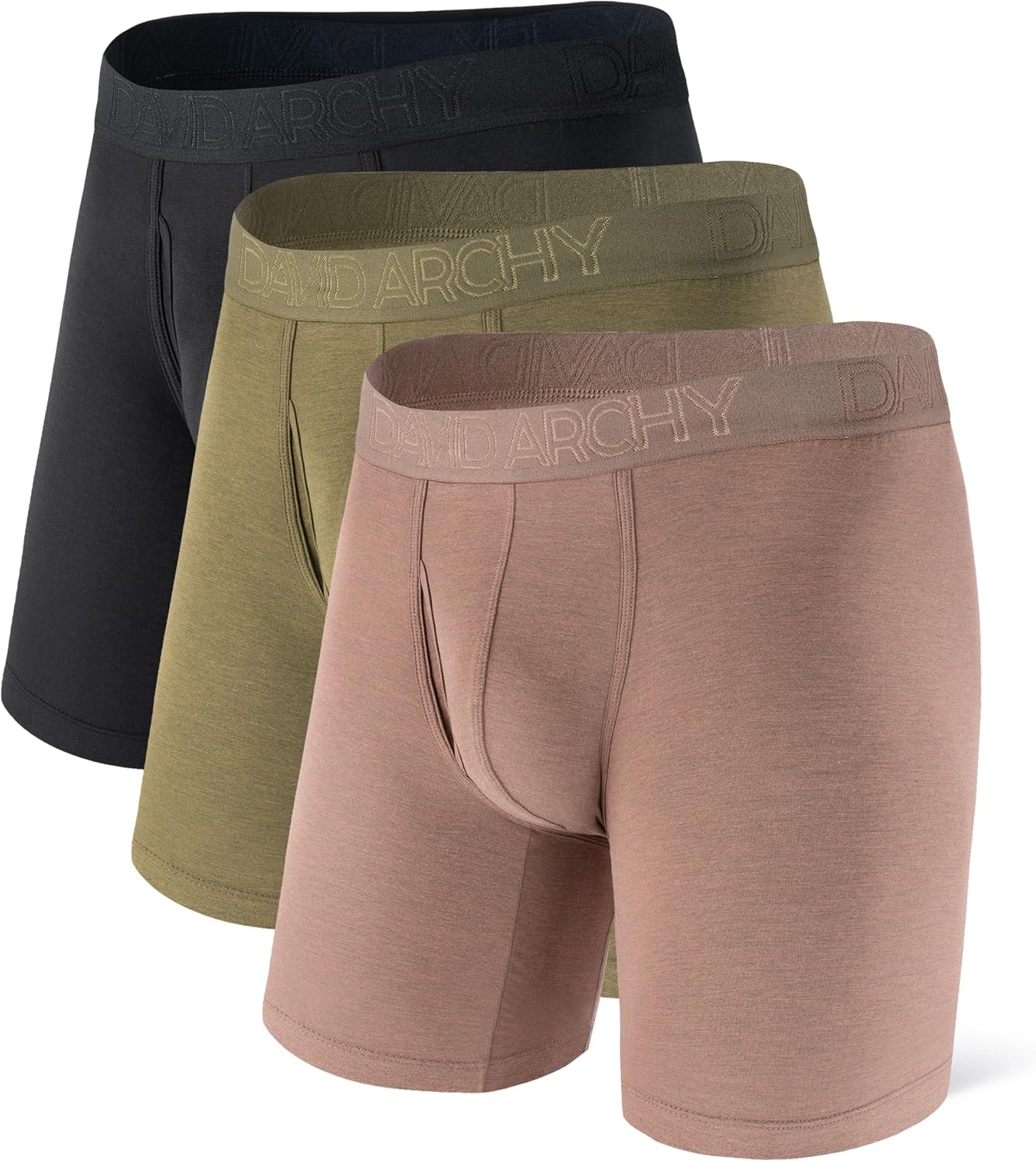 DAVID ARCHY Mens Underwear Boxer Briefs for Ultimate Comfort