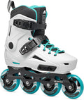 Women's Urban Inline Skate White and Aqua - Lightning
