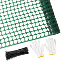 PotatoLife Plastic Mesh Fence 4 ft x 100 ft - Reusable Temporary Mesh