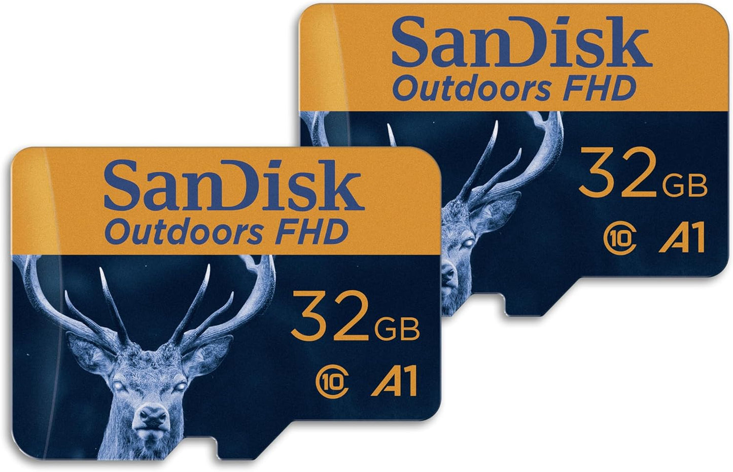High-Speed 32GB Outdoor FHD microSDHC - 2-Pack