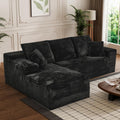 Modular Sectional Sofa Cloud Sectional Couch - Plush Corduroy Comfort