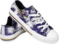 Women's Glitter Canvas Dallas Cowboys Low Top Sneakers - Size 10