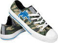 FOCO Women's Camo Low Top Canvas Sneakers - Team Logo Style