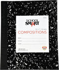 School Smart Flexible Cover Ruled Composition Book - Compact 8-1/2 x 7