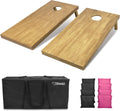 Classic wooden cornhole boards by GoSports 4x2 ft for fun