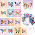 Pre Drawn Canvas Kit 12 Sets for Painting Sip and Paint - Party Favor