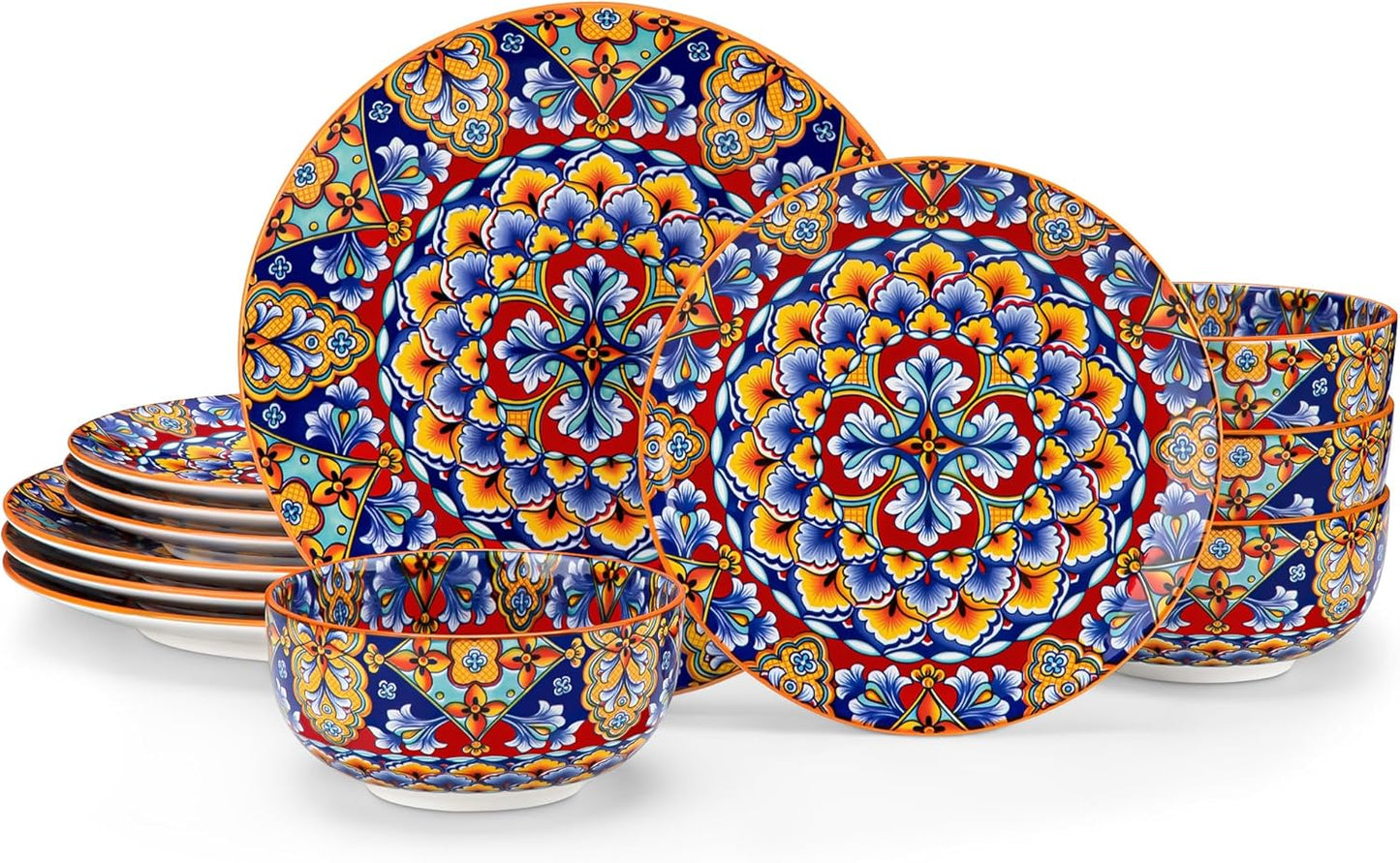 Vancasso 12 Pieces Dinnerware Set for Stylish Dining Experience
