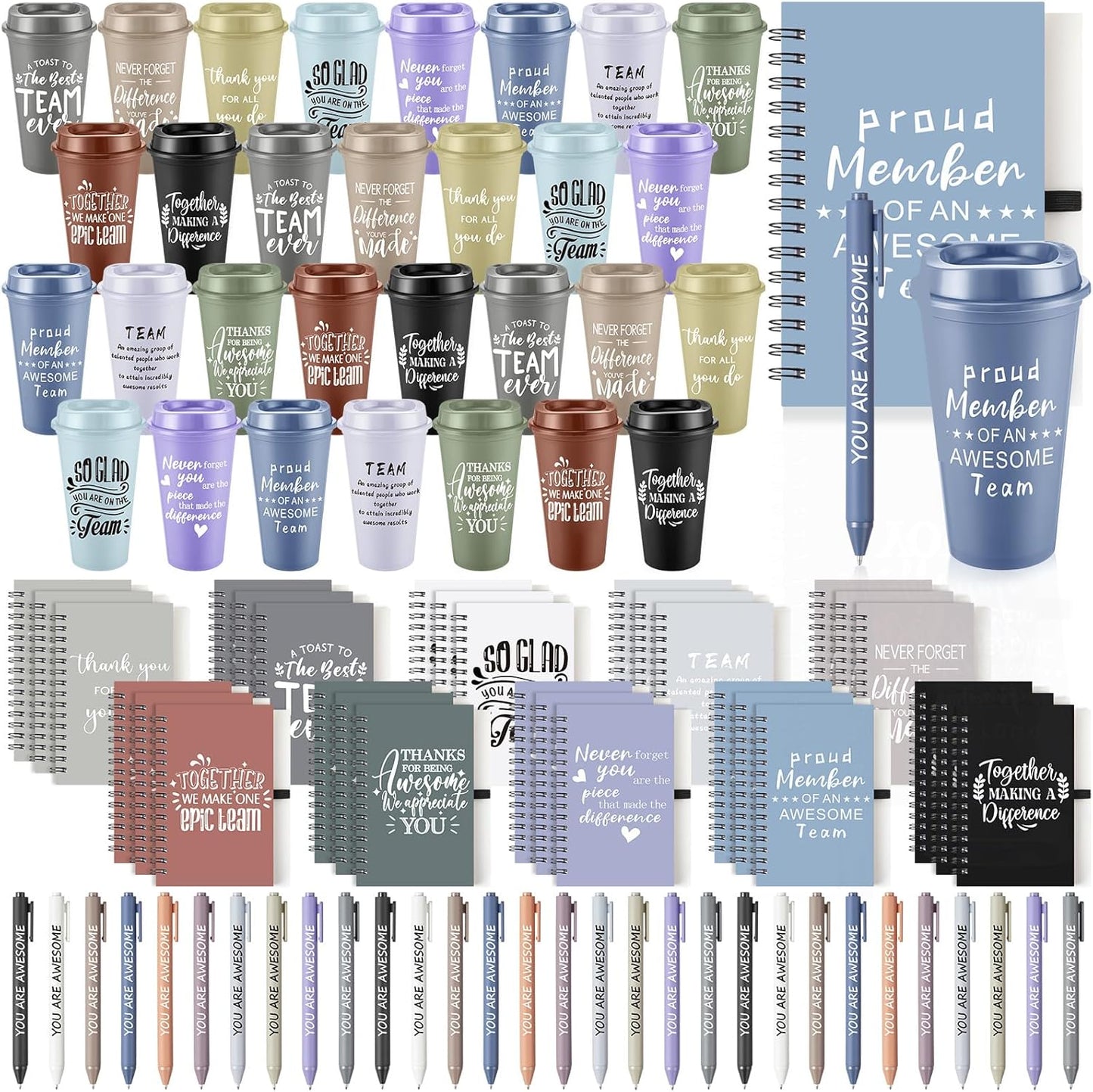 90 Pcs Employee Appreciation Gift Set for Holiday Celebrations