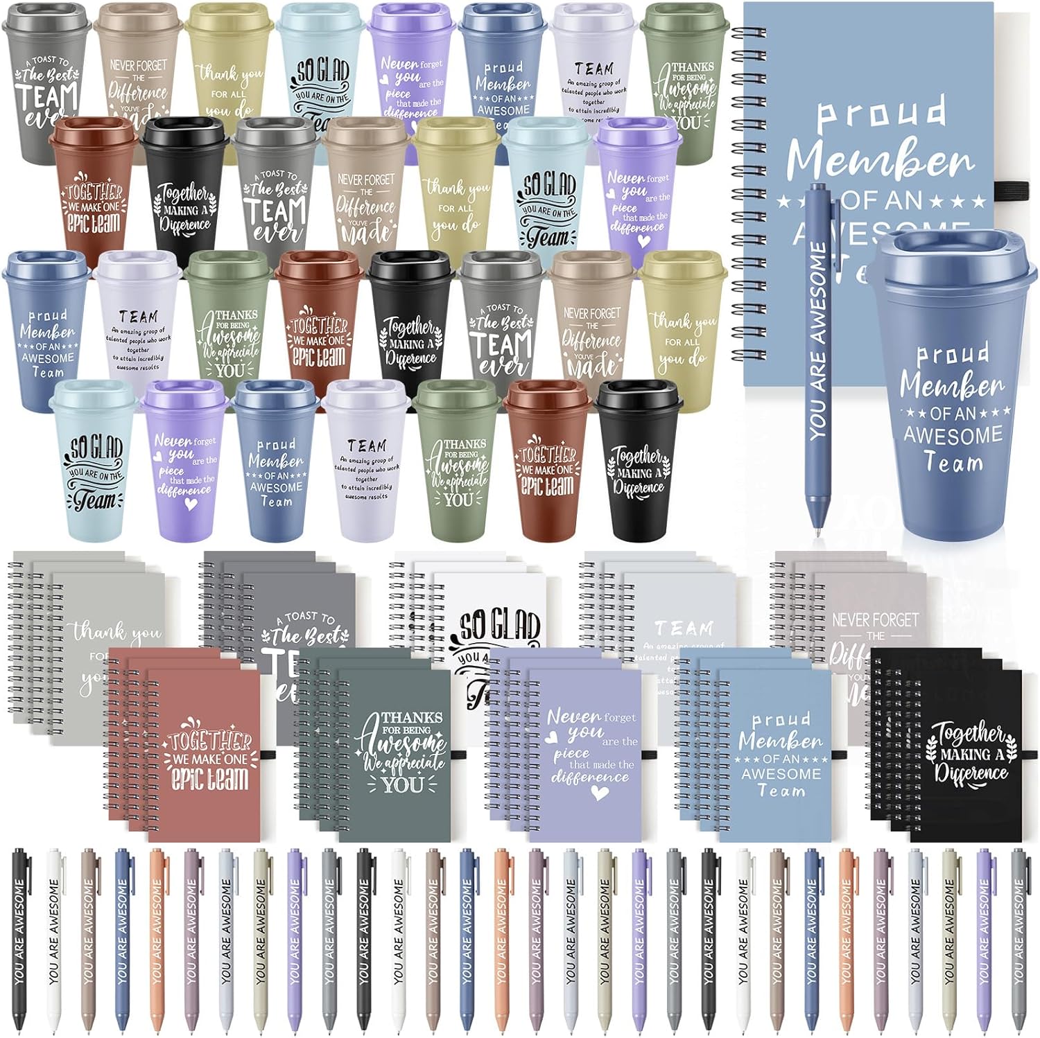 90 Pcs Employee Appreciation Gift Set for Holiday Celebrations