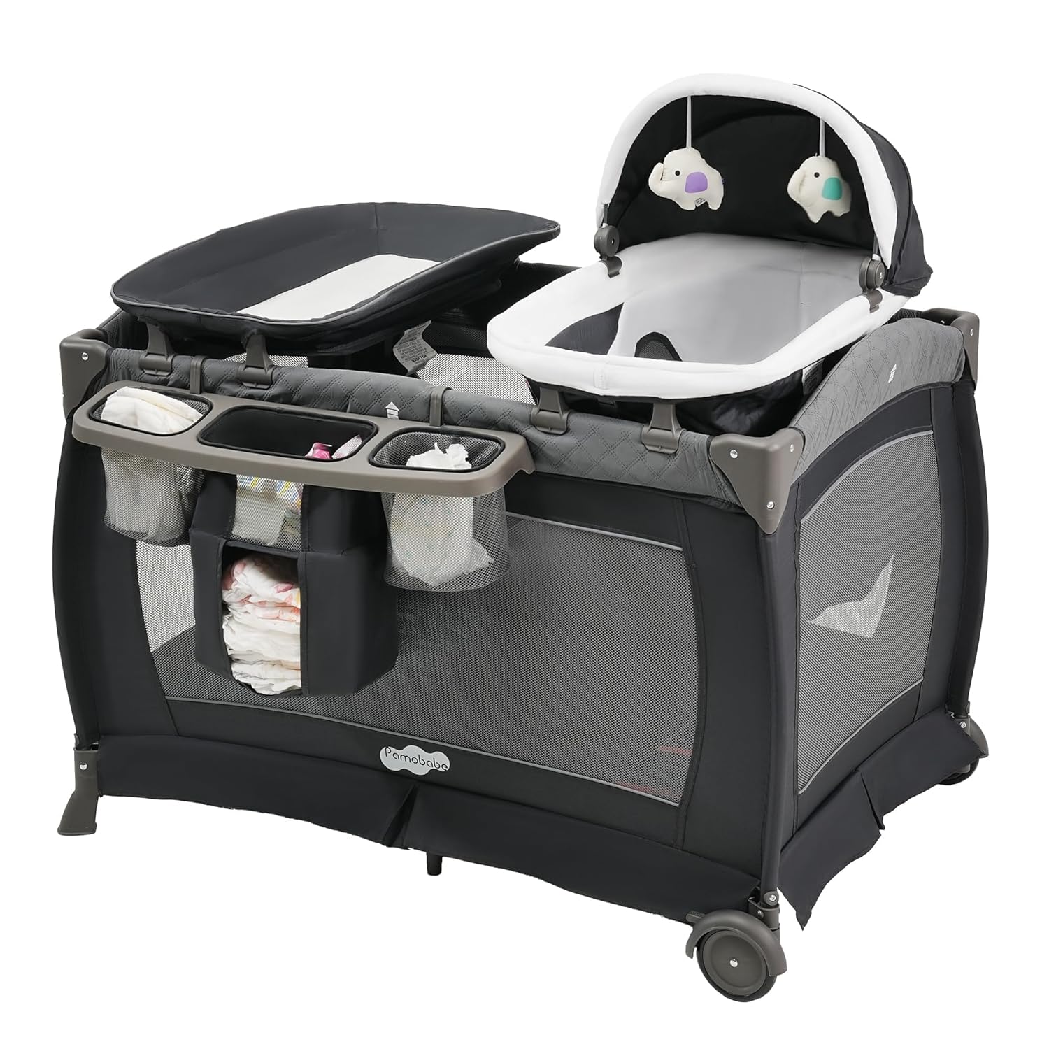 Pamo Babe Playard Portable Playpen for Baby and Toddler Care