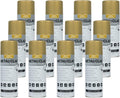 Industrial Enamel Aerosol Spray Paint for Metal Surfaces - Gold