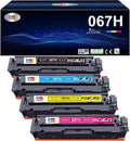 067 067H Toner Cartridge Set Replacement for Canon 067 - High Yield