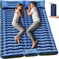 Double Sleeping Pad Self Inflating Sleeping Mat 4in Extra-Thick - Two