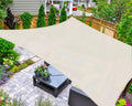 10ft x 13ft Rectangle Sun Shade Sail Cream - UV Block Canopy