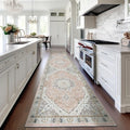 Madane Runner Rug 2x8 - Washable Non-Slip Low-Pile Hallway Runner