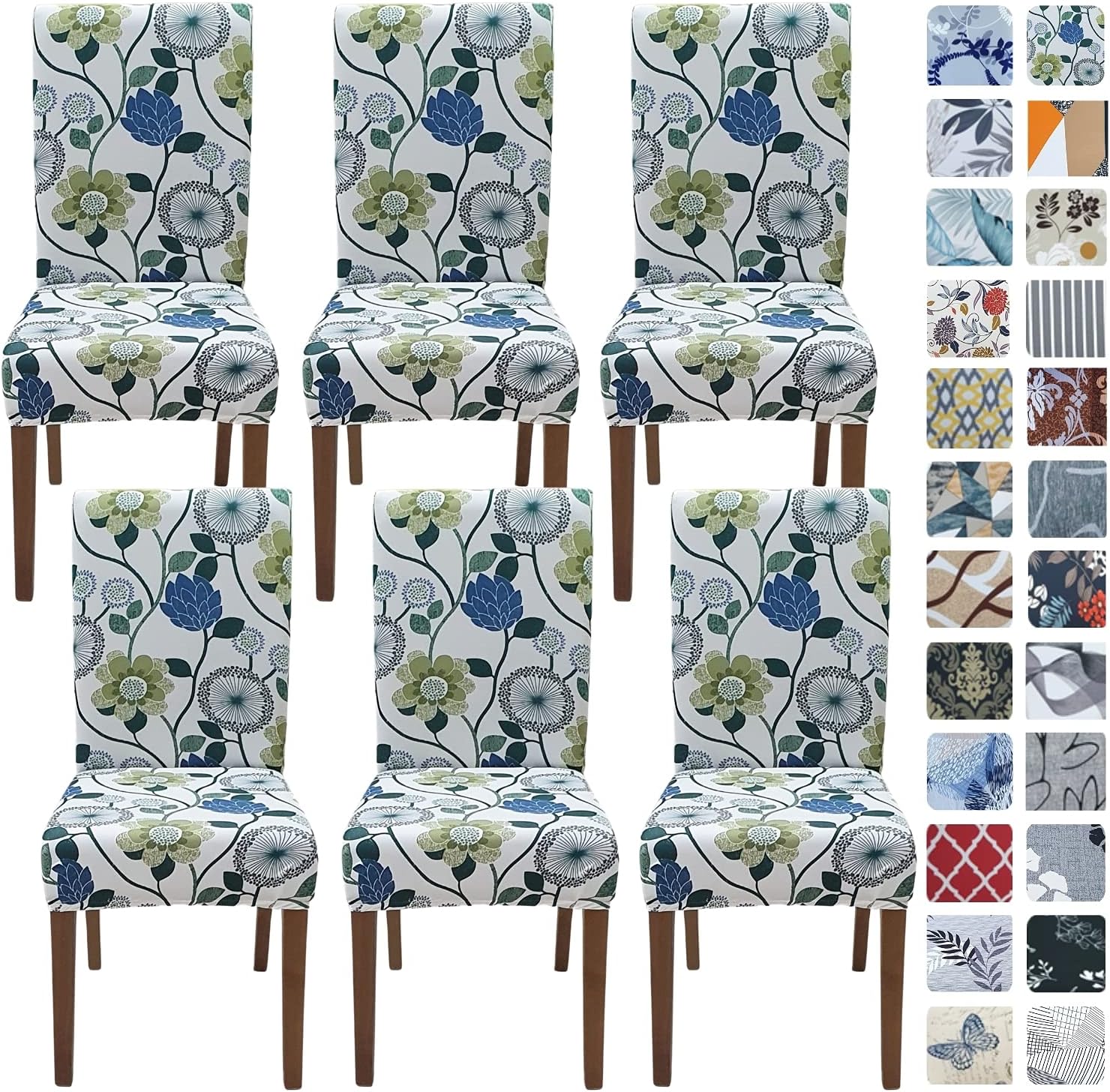 Transform Your Dining Room with SPRINGRICO Chair Covers Set