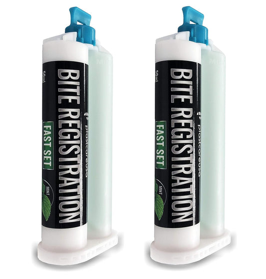 Bite Registration Material Fast Set Mint Flavor 50ml Cartridges