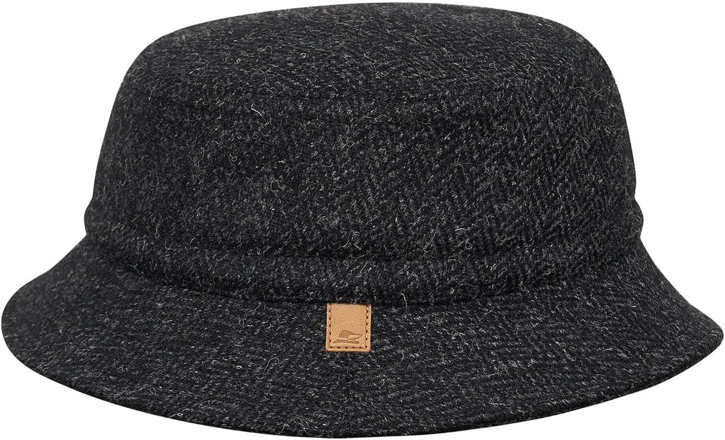Sterkowski Harris Tweed Bucket Hat | Warm & Stylish Travel Essential