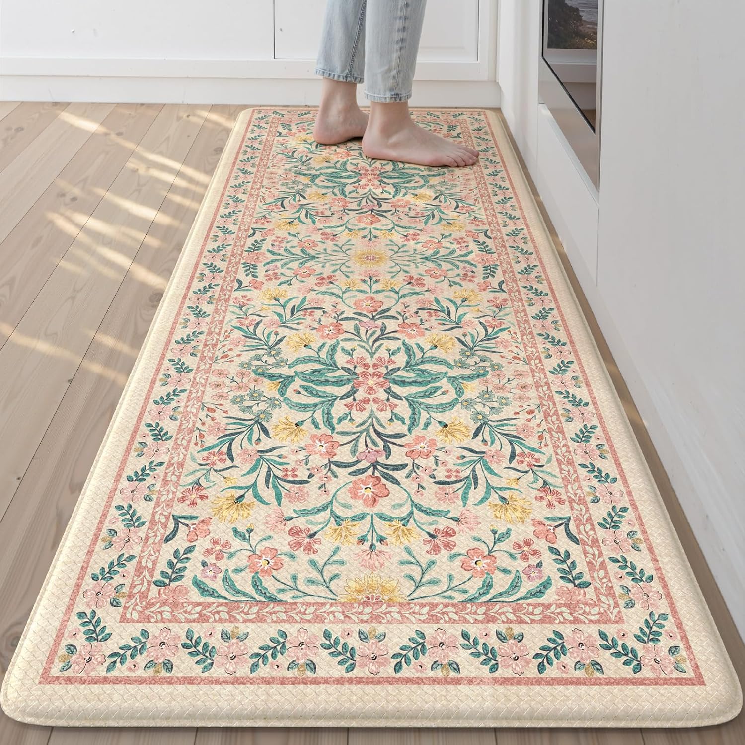 Cushioned Anti Fatigue Kitchen Mats for Comfort and Safety