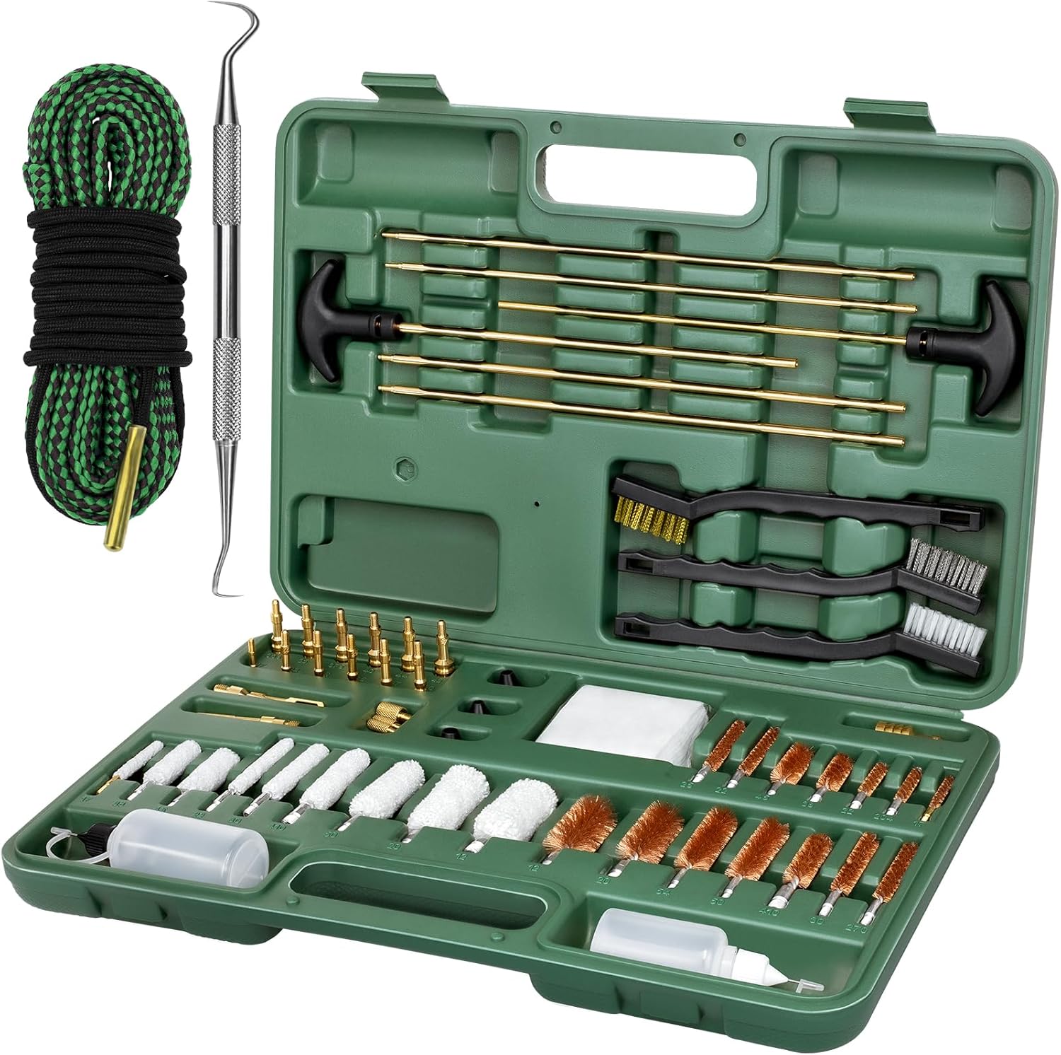 Universal Gun Cleaning Kit for .308 .223 5.56 7.62Cal Rifles