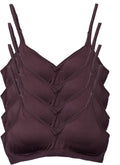 Kalon Womens 4 Pack Demi Padded Bralette Wireless Comfortable Bra have